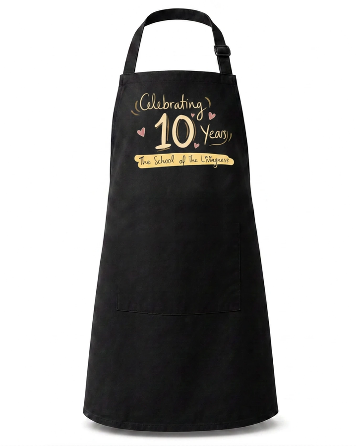 The School of The Livingness Apron