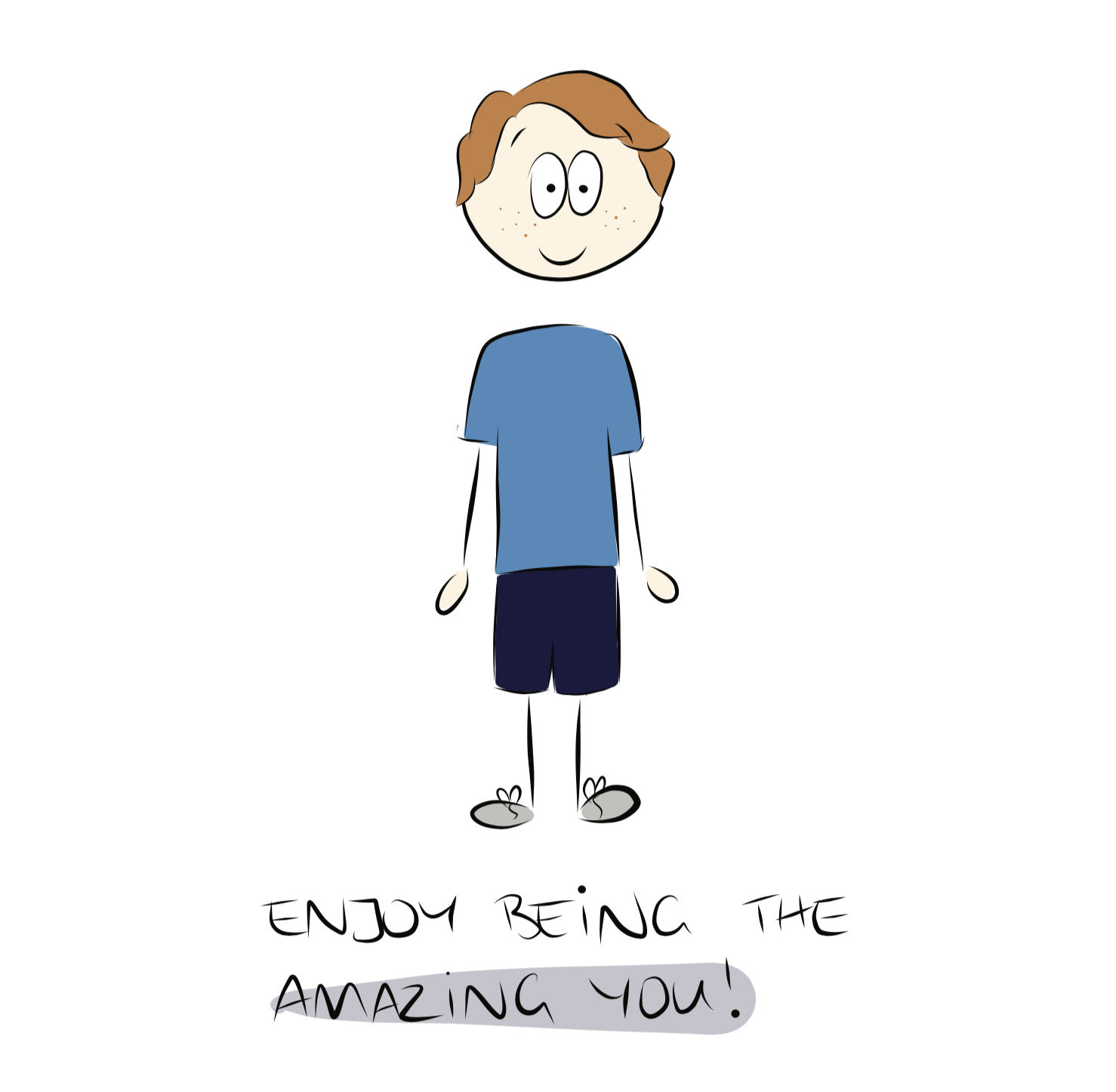 The Amazing You Greeting Card