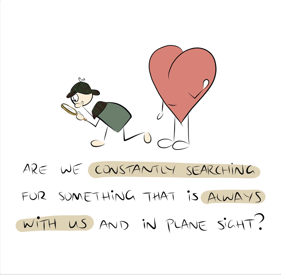 Are We Constantly Searching Greeting Card