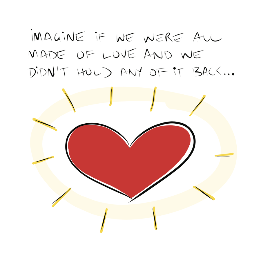Made of Love Greeting Card