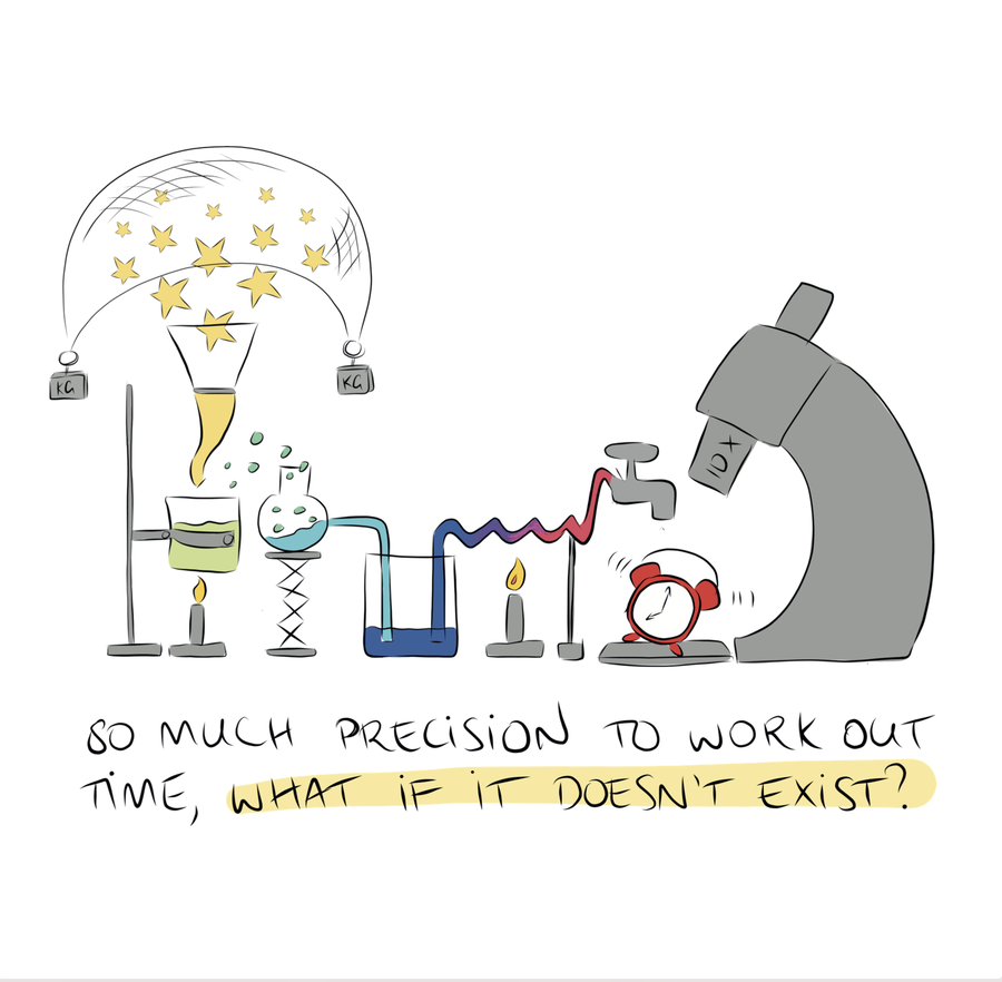 So Much Precision to Work Out Time Greeting Card